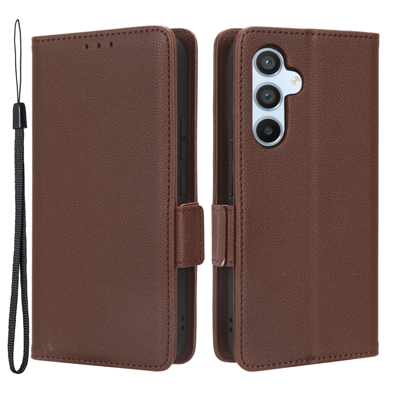 For Samsung Galaxy A54 5G Mobile Phone Cover Wallet Stand Litchi Texture PU Leather Dual Magnetic Clasp Phone Case For Samsung Galaxy A54 5G Mobile Phone Cover Wallet Stand Litchi Texture PU Leather Dual Magnetic Clasp Phone Case